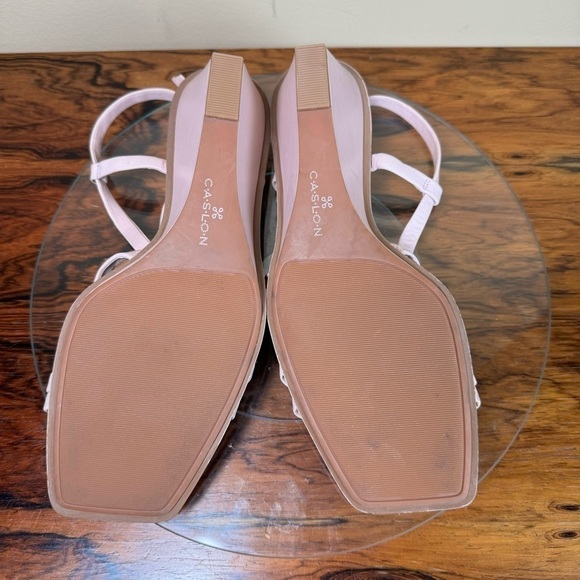 Caslon Paola Wedge Sandal in pink size 9.5 - Picture 15 of 15
